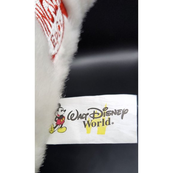 Disney's Living Seas Epcot Plush White Seal 15" L 9" W Preowned Clean EUC - Picture 6 of 7